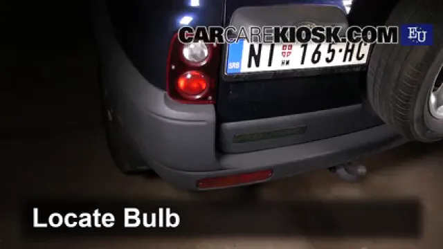 2004 Land Rover Freelander 1.8i 1.8L 4 Cyl. Éclairage Feux de marche arrière (remplacer une ampoule)